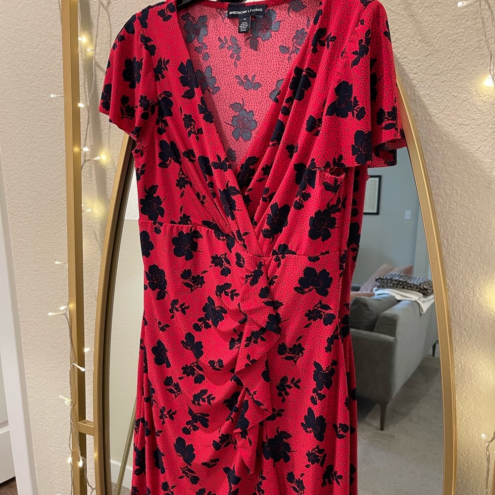 American Living Floral Sheath Dress
